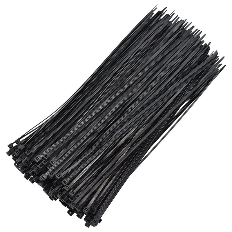 Cable Ties 12" inch 300mm x3.6mm Clips Tie Wrap Self-locking Plastic Cable Strap Nylon Zip Ties UV Resistant Cable Clamp