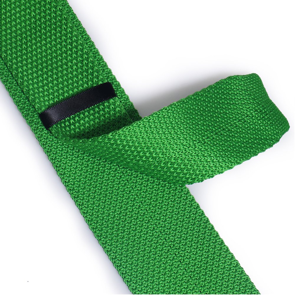 Wholesale Cheap Casual Black Knit Tie Cheap Silk Knitted Ties Men Plain Solid Men's Knit Ties