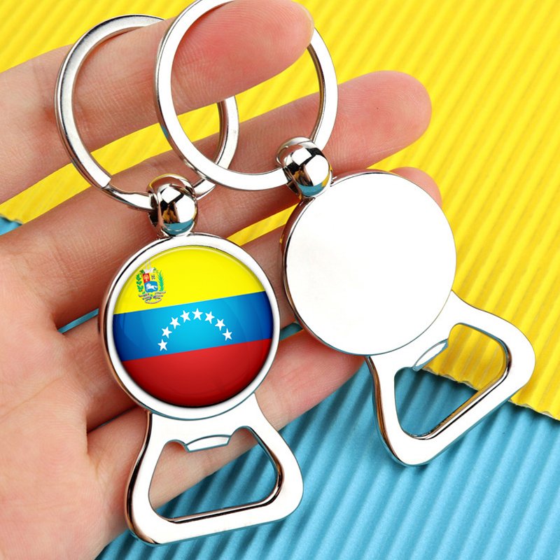80 Models Caribbean Venezuela Flag Map Tie Clip Lapel Pin Ring Brooch Cuff Link Necklace Bracelet Earrings Key Chain Jewelry Set