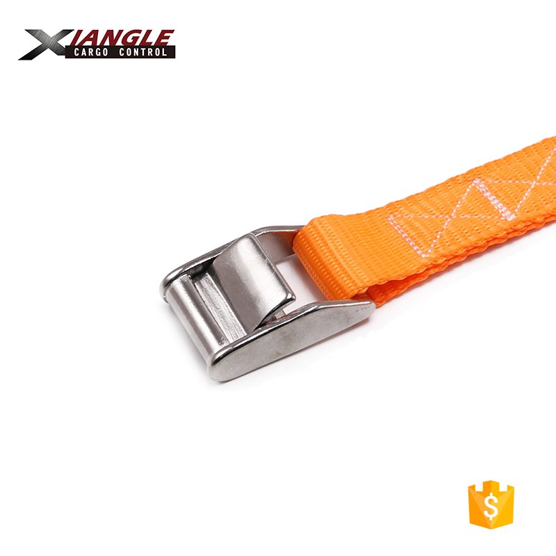 25mm 450kg 304 Stainless steel cam buckle tie down cargo lashing straps