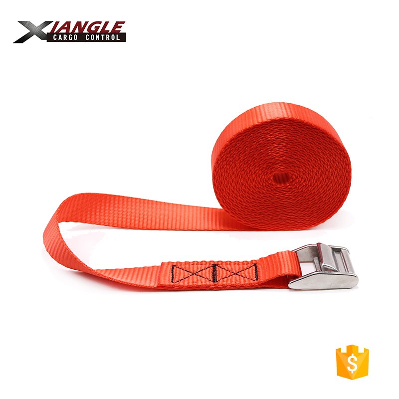 25mm 450kg 304 Stainless steel cam buckle tie down cargo lashing straps
