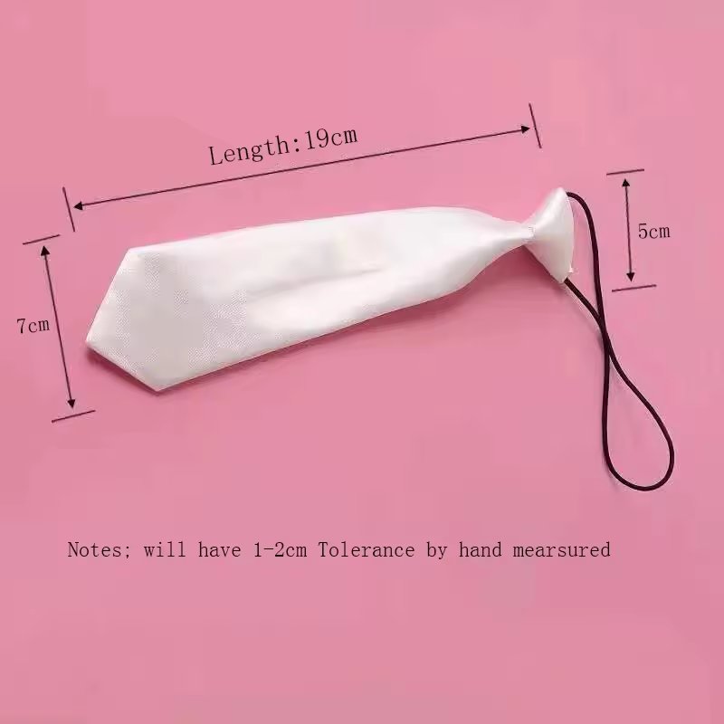 Unisex Sublimation Blank Personalized Kids Ties Suit Logo Customized Printing Adjustable Children Neck Tie
