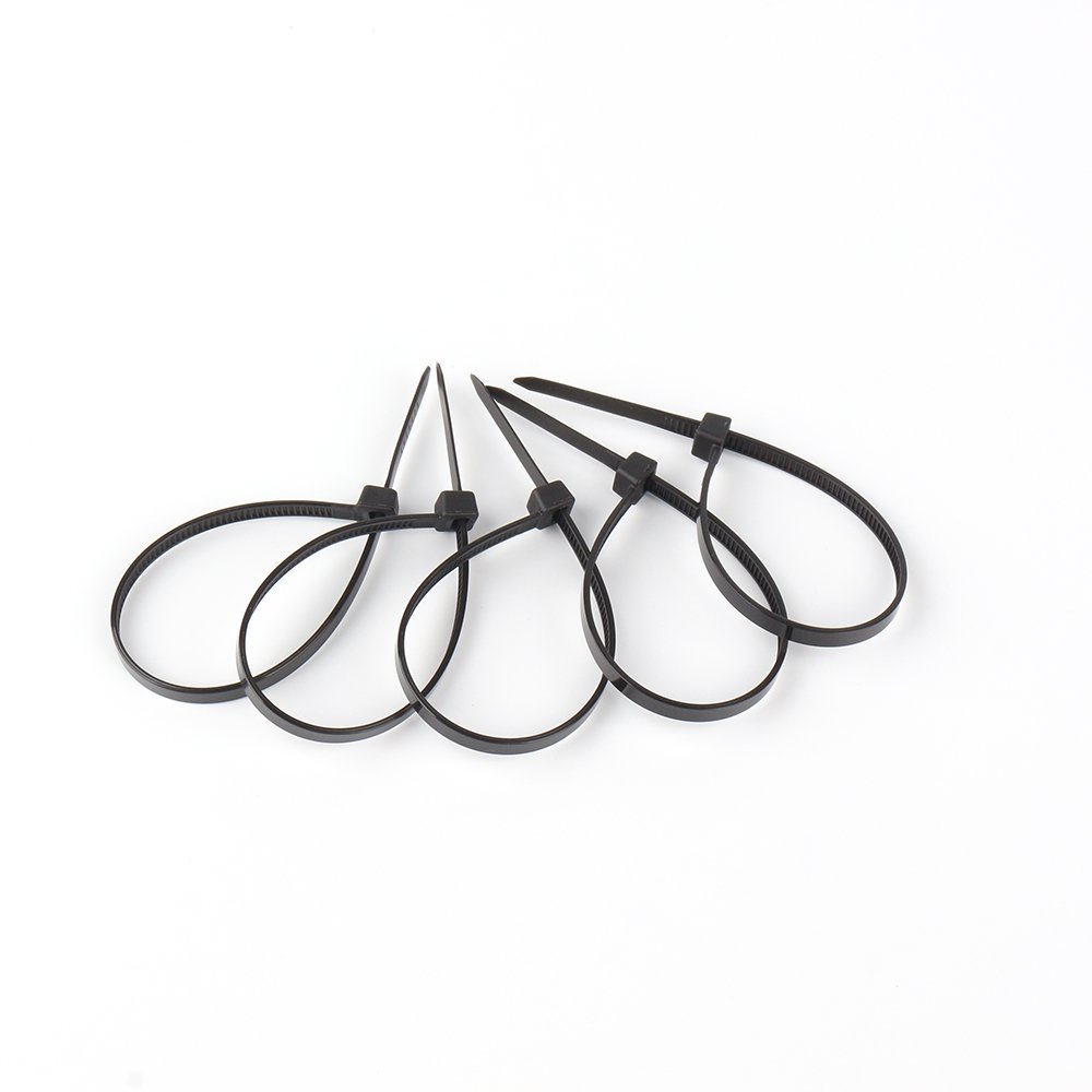 66 White Cable Ties Plastic Cable Tie New Durable Using Various Self Locking Nylon Polyester Ties App Type 5.2*400mm LYZ