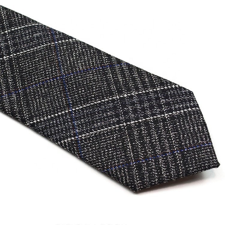 Hot sale high quality casual retro special designer neckties polyester striped mens neck ties 6 cm