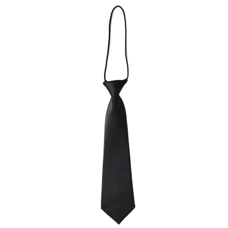 Wholesale Cheap Plain School Student Neck Tie For Kids Knit Children Child Classic Necktie