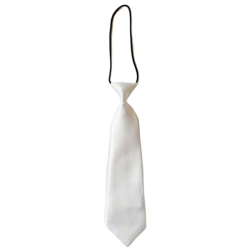 Wholesale Cheap Plain School Student Neck Tie For Kids Knit Children Child Classic Necktie