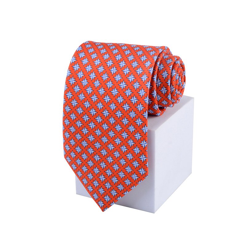 OEM/ODM Cheap Necktie Wholesale Low MOQ High Quality Print Silk Ties Custom Logo Classic Business Neck Ties For Men Luxury