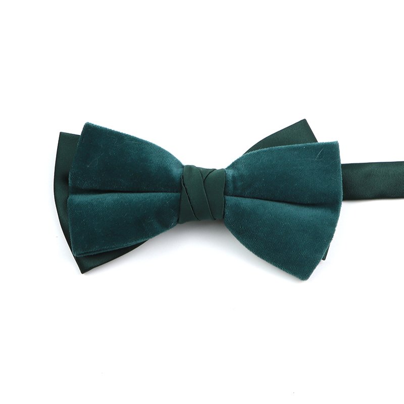 Available men's double bow tie British fashionable necktie wedding banquet professional bow tie business bow tie