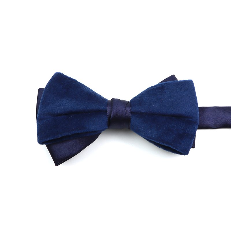 Available men's double bow tie British fashionable necktie wedding banquet professional bow tie business bow tie