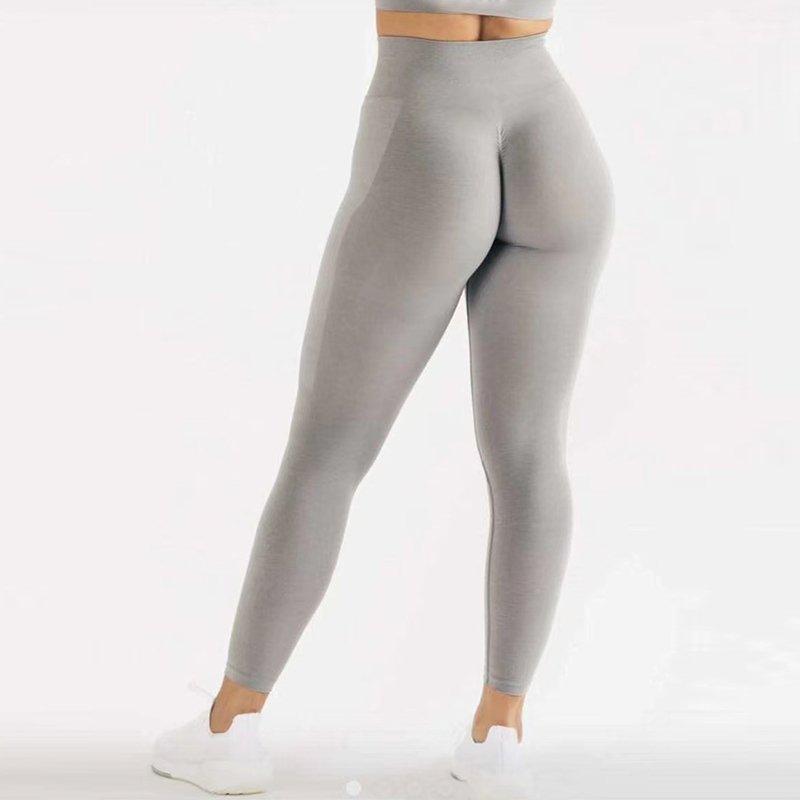 Factory direct sales V Back Leggings Tight Yoga Pants High Waist Push Up Yoga Leggings For Women