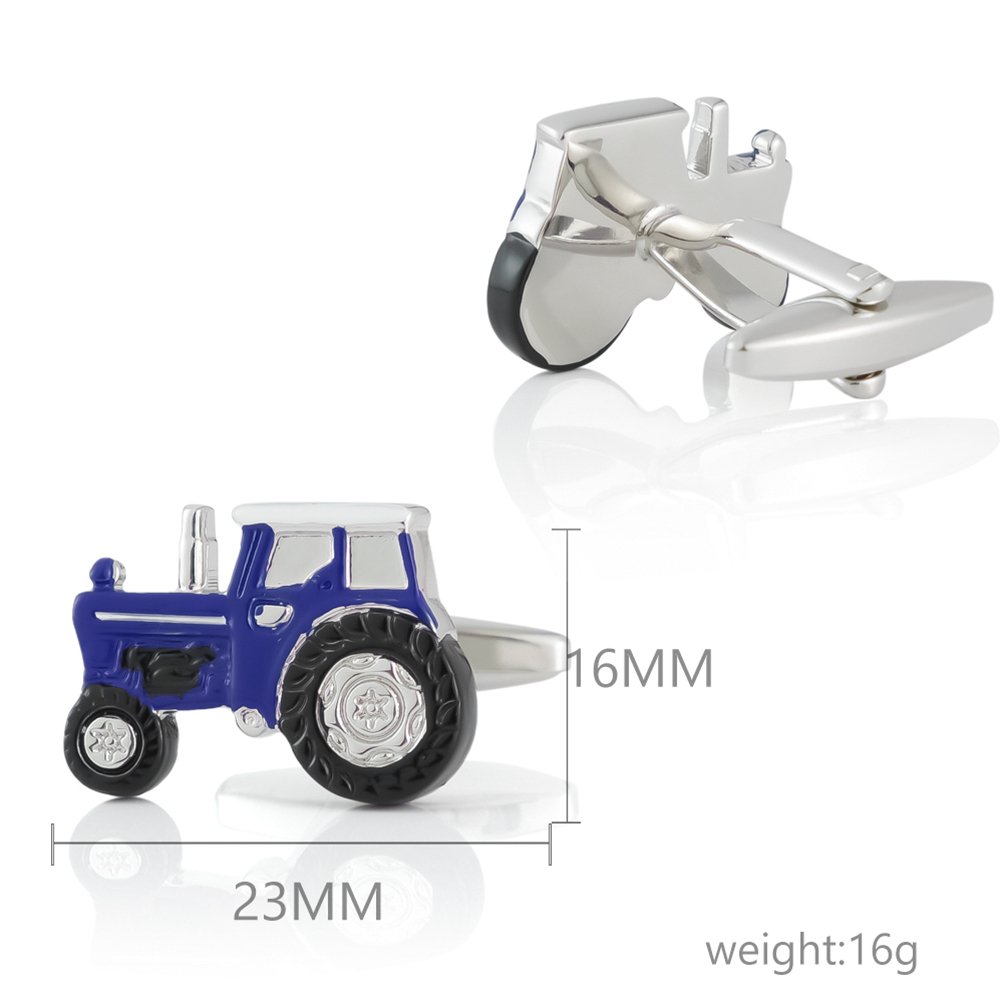 Hot selling wholesale funny design wedding novelty ancient red color car shape cufflinks for men shirt