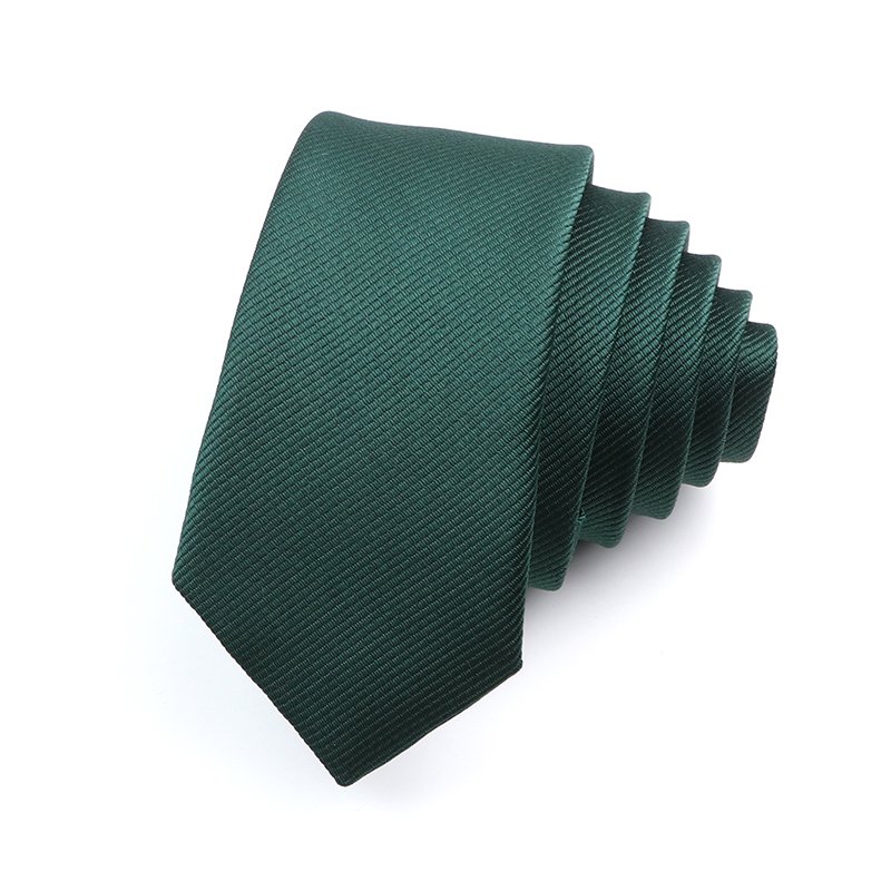 Men's casual 6cm tie men's tight tie red and black striped groom party dress and tie gift