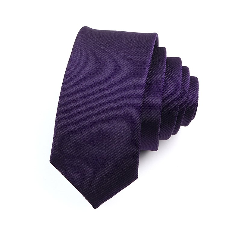 Men's casual 6cm tie men's tight tie red and black striped groom party dress and tie gift