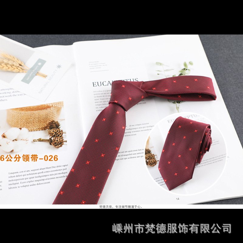 Fashion Classic Business Men's Tie Custom Stripe Necktie 100% Polyester Woven Men's Tie