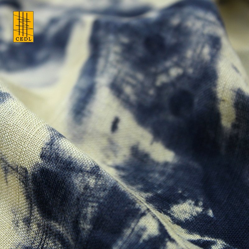 Comfortable and Breathable Tie Dyed Fabric for Spring Summer T-Shirt Dress