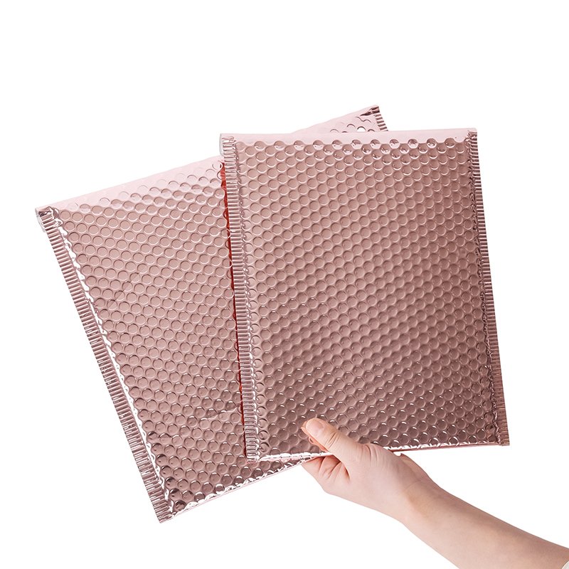 Wholesale mailing pack bags small bubble mailer bag 6*10 for silver laser padded shipping envelope
