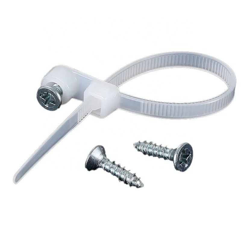 4.8*250mm Zip Tie Car Body Wiring Harness Clips Fastener Kits Wire Loom Routing Cable Strip Ties