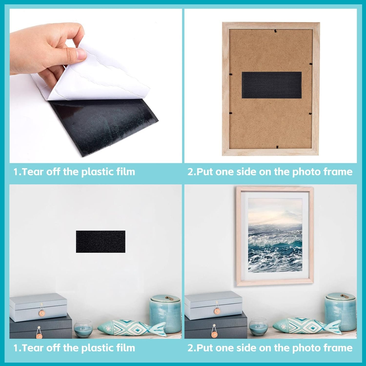 Self Adhesive Hooks And Loops Fastener Tape Nylon Sticker Adhesive With Tape Elastic With Heat Resistance For Cable Tie Use