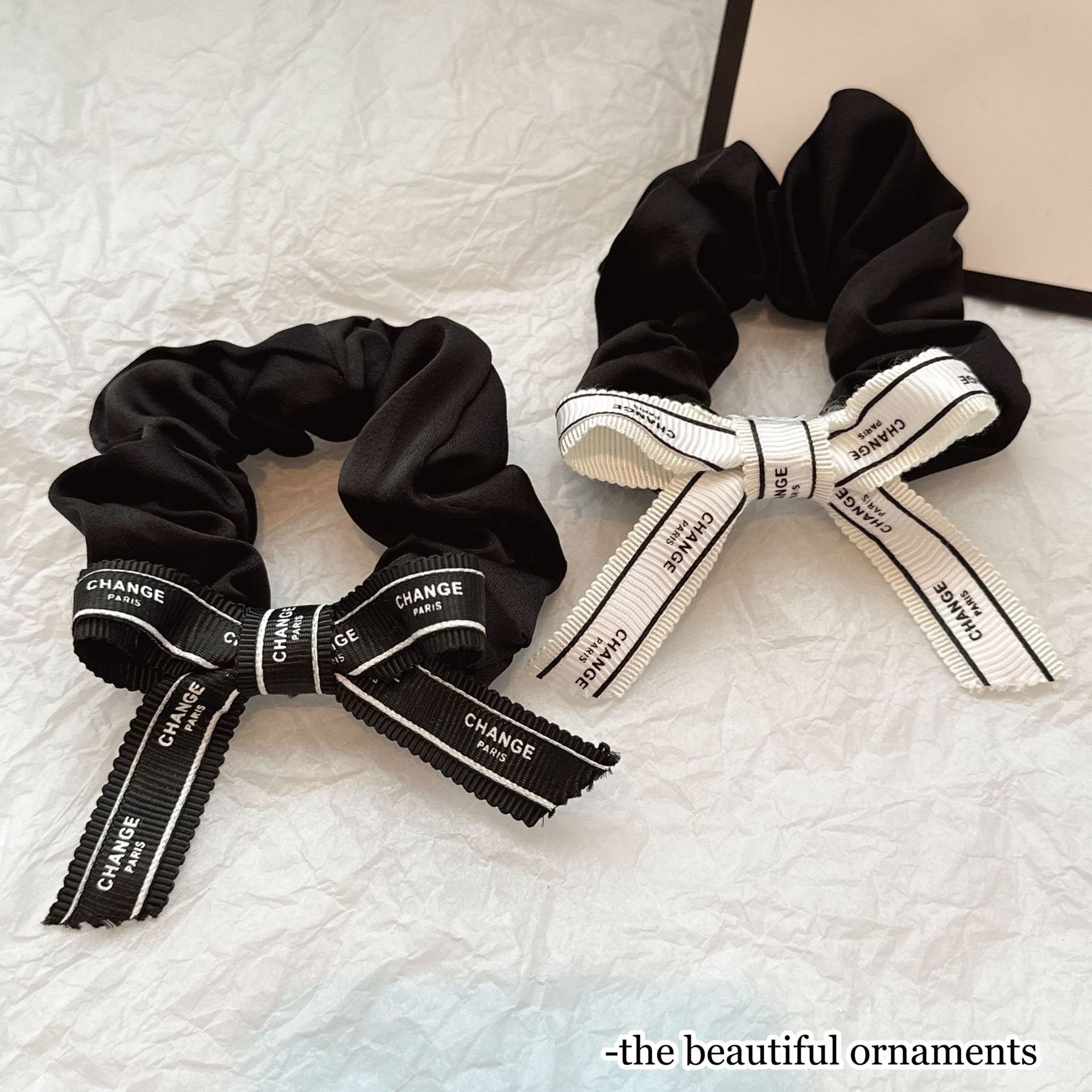 New Pearl Large Hair Rope Candy Color Rubber Band Ties Hair ScrunchiesHair Rope Candy Color Rubber Band Simple Hair Scrunchies