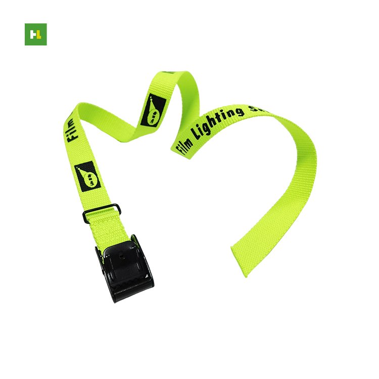 Custom Printed Logo 20mm/25mm Cam Buckle Ratchet Tie Down Straps