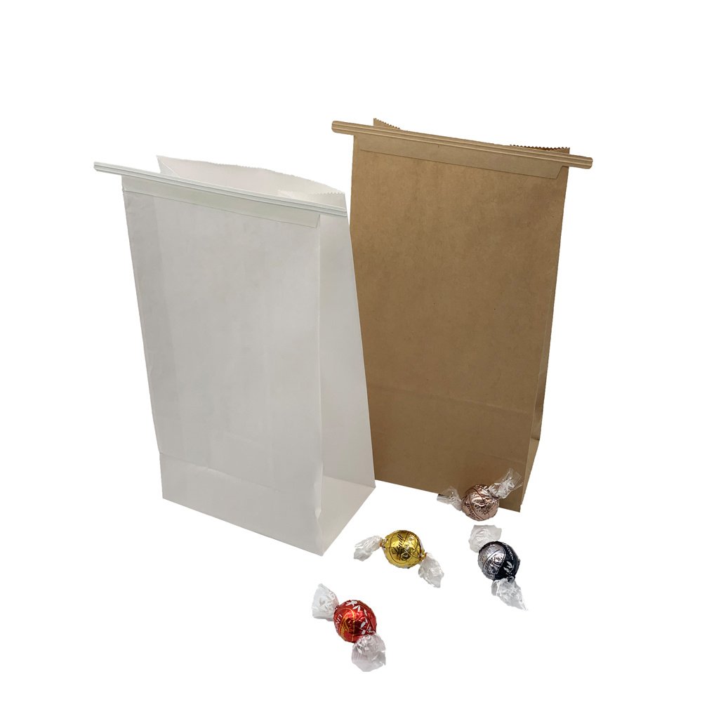 Kraft Paper Bag Candy Biscuit Popcorn Bag for Packing Pouch Pastry Tool Wrapping Wedding Party