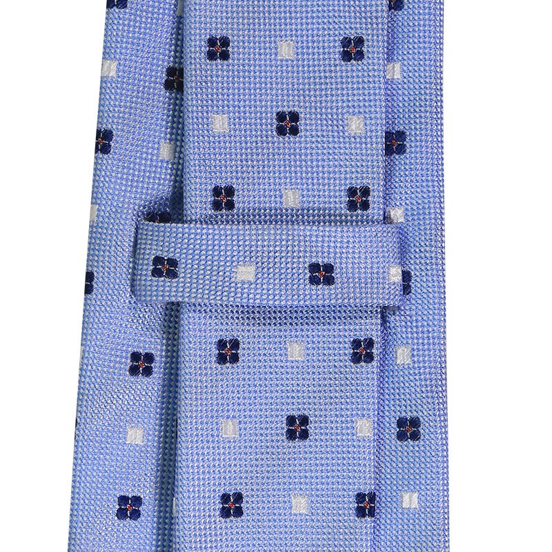 China Latest Fashion Low Moq Man Woven 100% Silk Neck Tie Sets With Box and LOGO