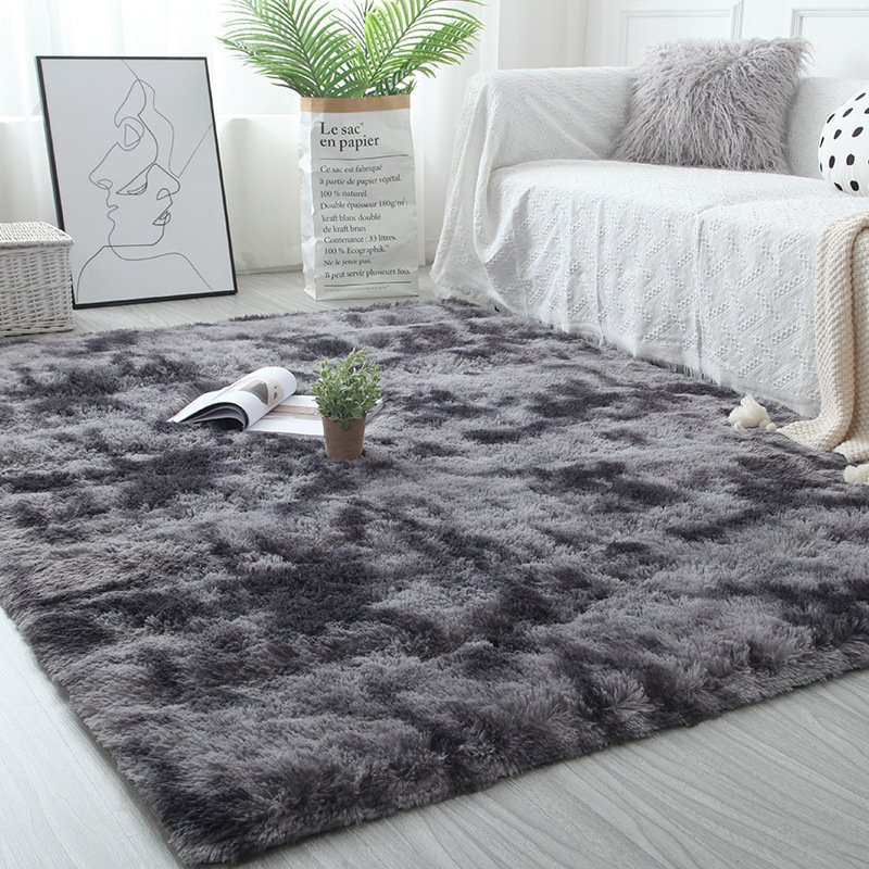 Good Quality Bedroom Living Room Carpet for Bedside Coffee Table Sofa Home Luxury Area Prayer Anime Rug with Tie Dye Gradient