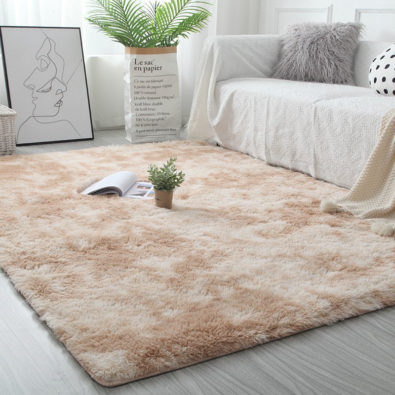 Good Quality Bedroom Living Room Carpet for Bedside Coffee Table Sofa Home Luxury Area Prayer Anime Rug with Tie Dye Gradient