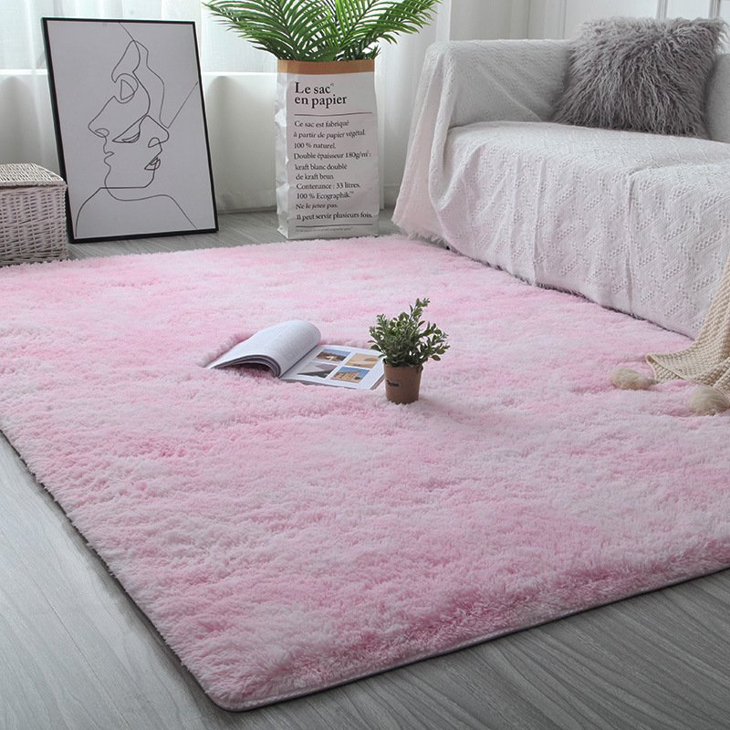 Good Quality Bedroom Living Room Carpet for Bedside Coffee Table Sofa Home Luxury Area Prayer Anime Rug with Tie Dye Gradient