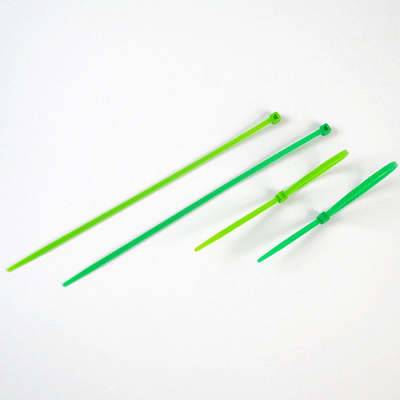 Wiring Accessories Factory Directly Green Nylon 66 Cable Ties cable clamps