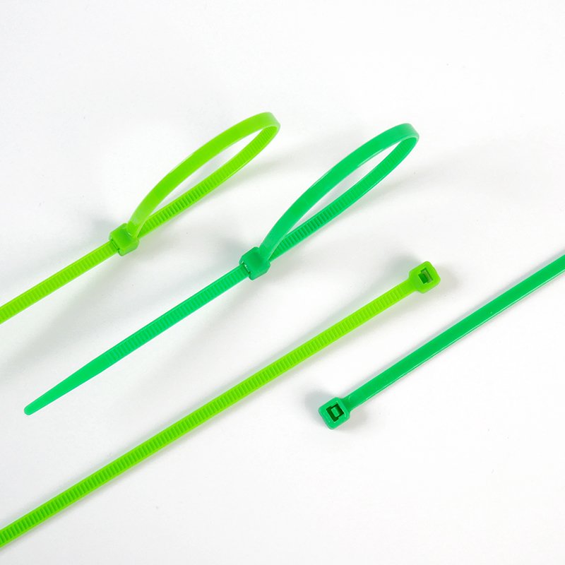 Wiring Accessories Factory Directly Green Nylon 66 Cable Ties cable clamps