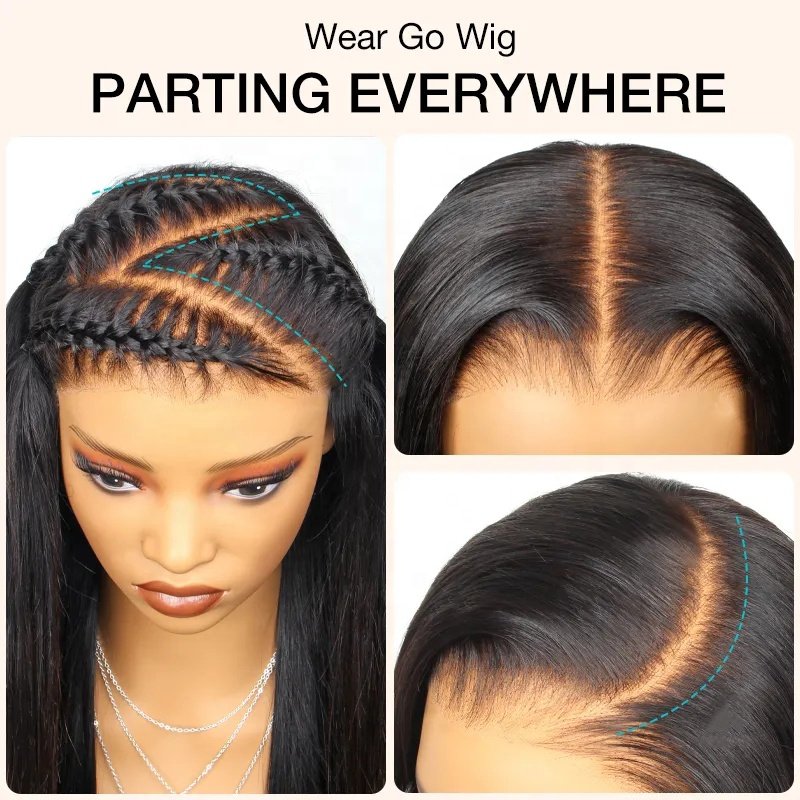 Vendor Raw Brazilian 13x6 HD Swiss Human Hair Transparent Lace Front Wig Deep Wave HD Lace Frontal Wig for Black Women