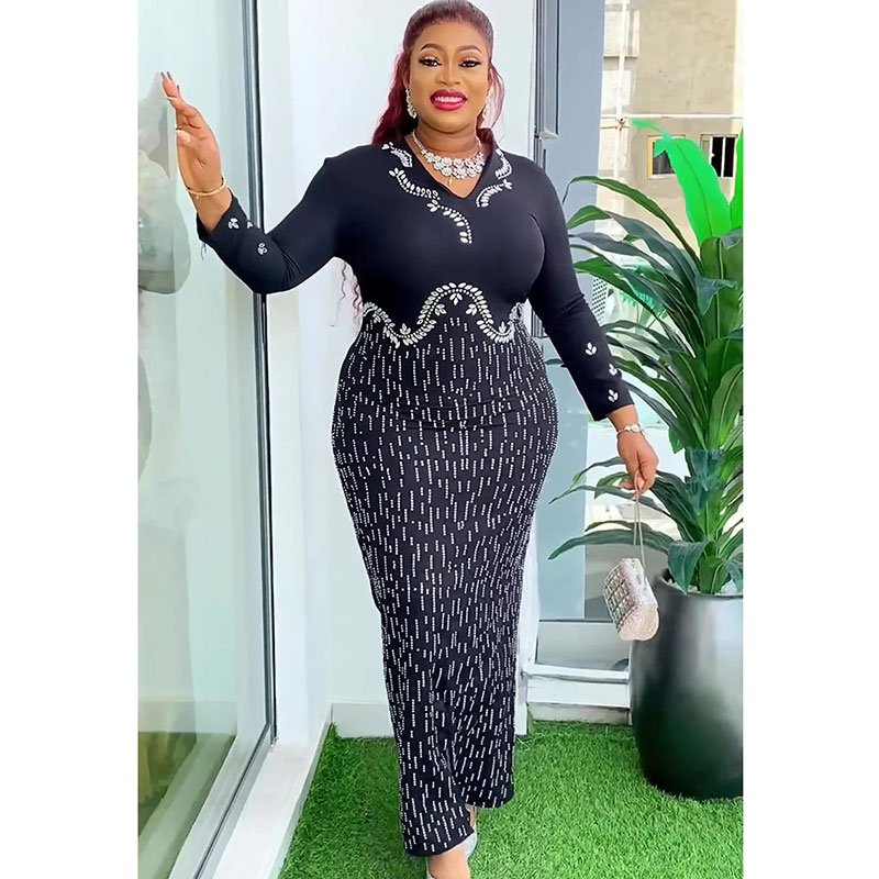 African Dresses for Women Traditional Africa Clothes Dashiki Ankara Outfit Gown Abayas Turkey Wedding Party Long Maxi Dress 2024