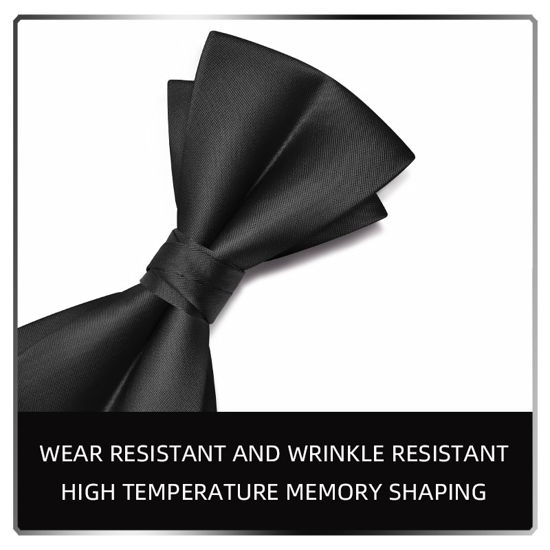 Formal Wear Bow Tie Elegant Adults Clothes Designer Navy Blue Bow Tie Men