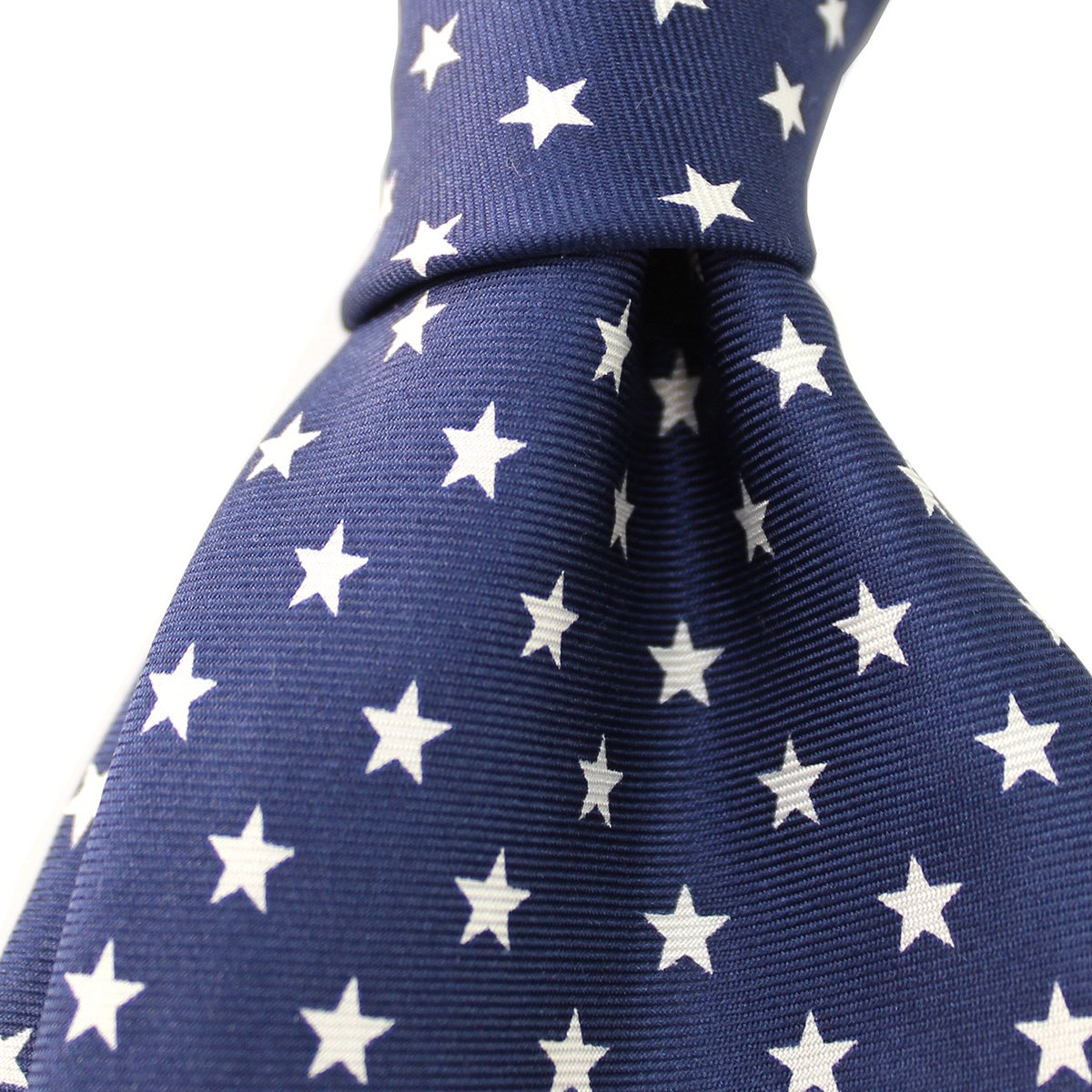 Fashion Men Tie Chinese Wholesale 8CM Night Sky Shining Custom Made Print Vintage Best 100% Silk Navy Blue White Star Necktie
