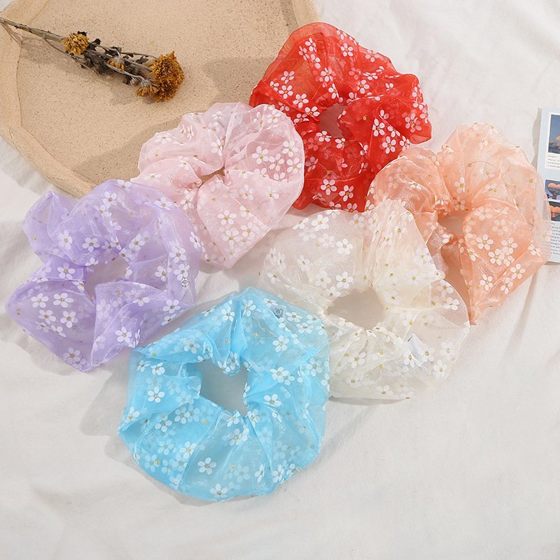 New Fashion Flash LED Hair Ties Rope Ponytail Holder Light Up Glowing Hair Scrunchies Accessories