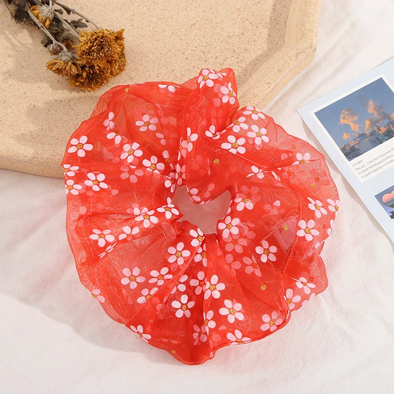New Fashion Flash LED Hair Ties Rope Ponytail Holder Light Up Glowing Hair Scrunchies Accessories
