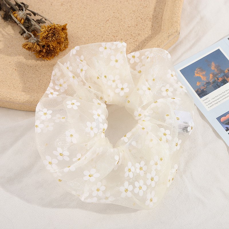 New Fashion Flash LED Hair Ties Rope Ponytail Holder Light Up Glowing Hair Scrunchies Accessories