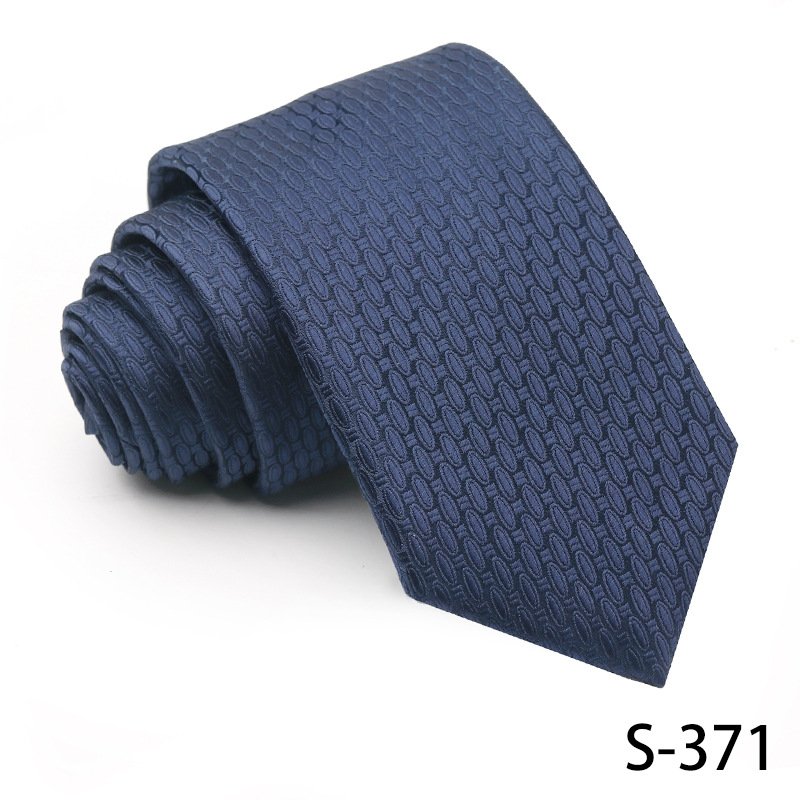 Fashion Ties Manufacturer Blue Men Paisley Ties For Men Business 7.5cm Polyester Mens Silk Tie