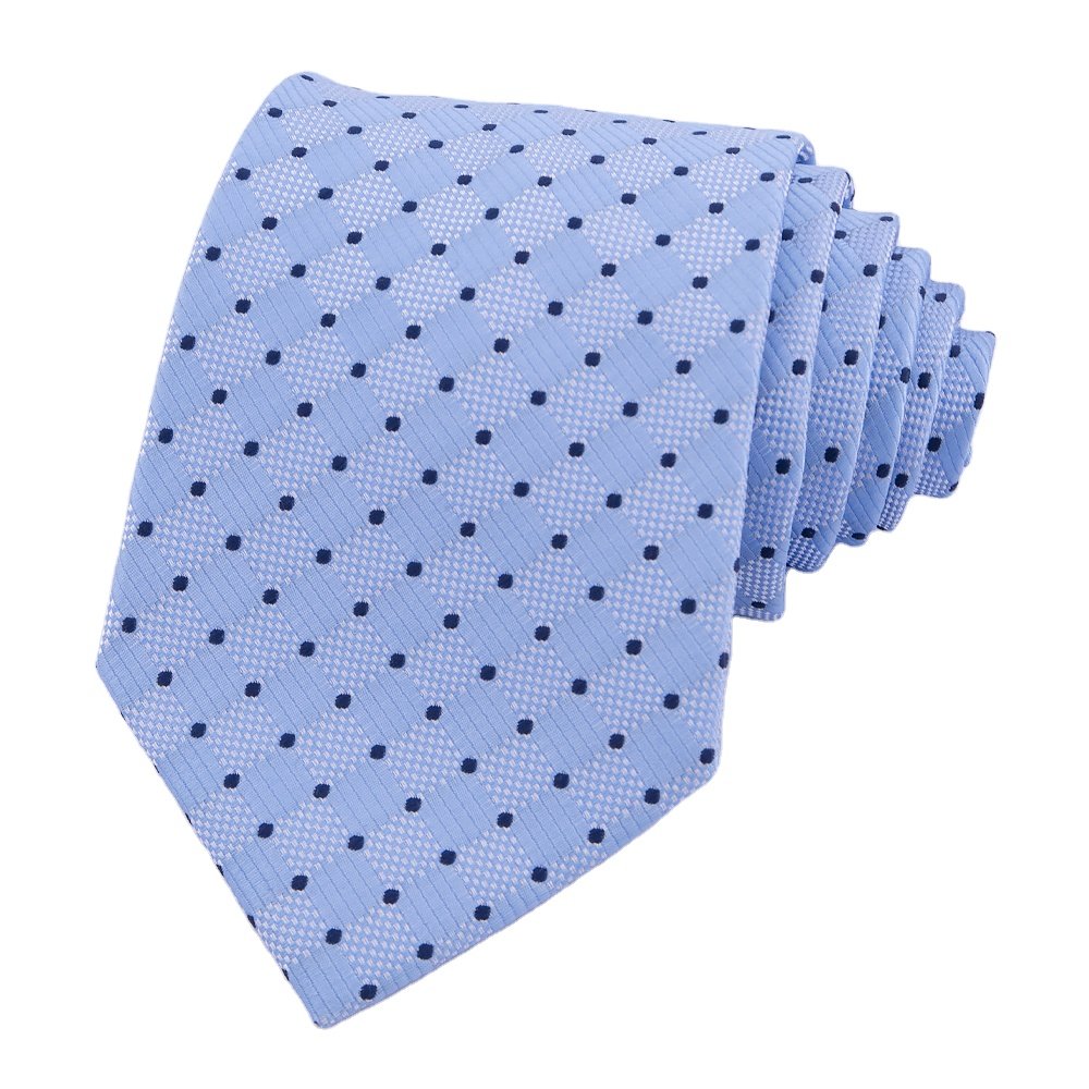RunLin Factory Custom Wholesale Yarn Dyed Woven Jacquard Fabric Daily Formal Casual Handmade Customized Silk Ties
