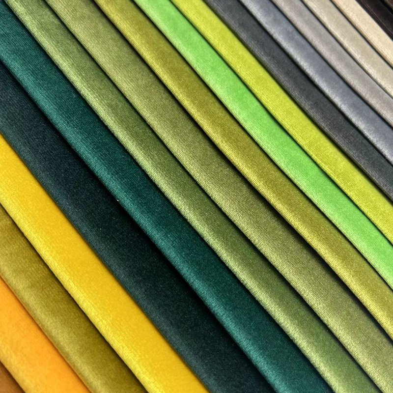 Free sample textiles exported to Turkiye Dutch velvet fabric for upholstery sofa furniture