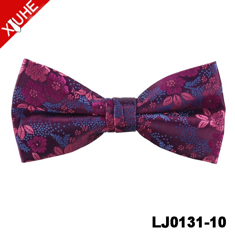 Cheap Bowties Paisley Custom Blue Green Adjustable Bowtie Solid Polyester Bow Tie For Men