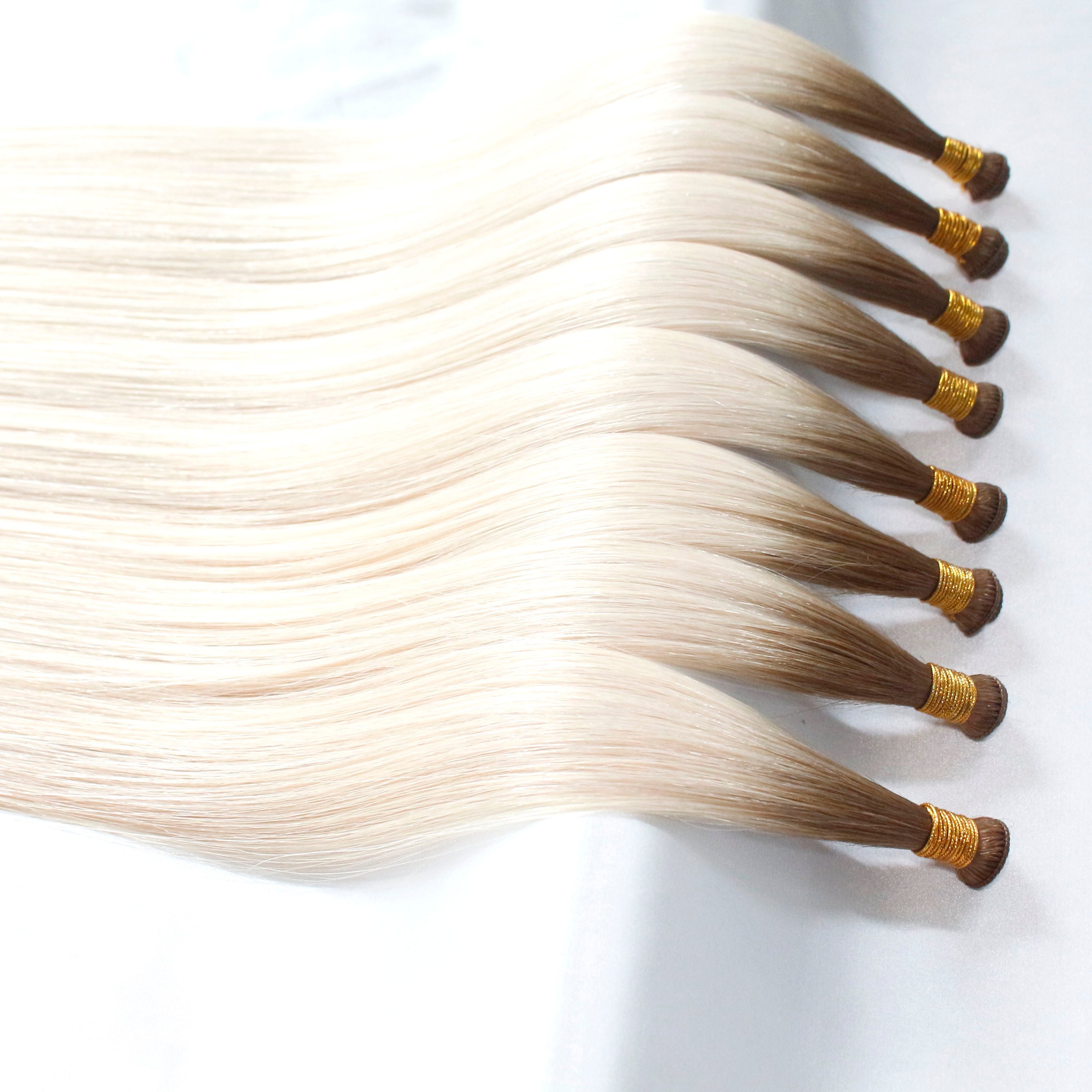 Good Quality Virgin Remy Cuticle Aligned Hair Mixed Color Long Lasting Straight Human Hair Hand Tied Weft