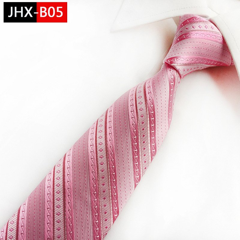 Chinese Style Red Wedding Tie 8cm Men's Fashion Neckties Festival Necktie