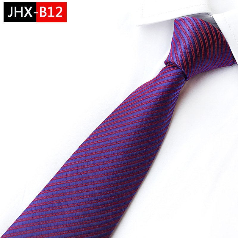 Chinese Style Red Wedding Tie 8cm Men's Fashion Neckties Festival Necktie