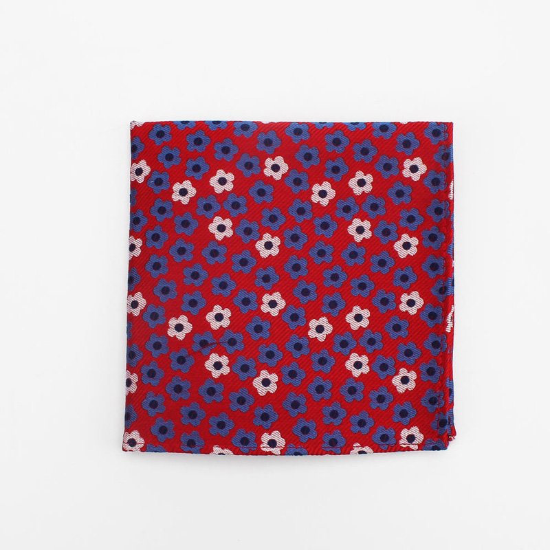 Custom New Design 100% Silk Woven Hanky Mens Handkerchief Pocket Square
