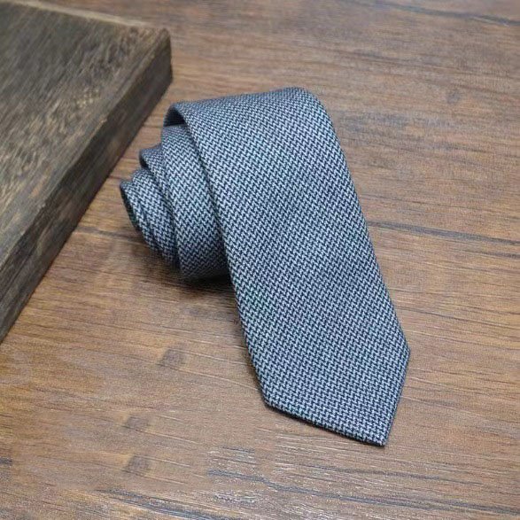 Heavy Women Children Twist Jacquard Knitted Long Wool Polyester check Ties