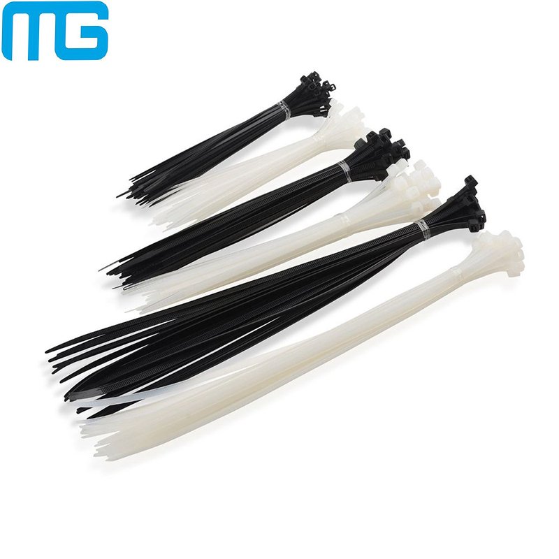 Multiple color options 7*550mm cable ties nylon 66 cable wire bundle