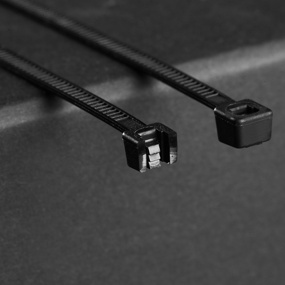 Best Selling Anti-slip Strong Durable Black White Custom Wire Wrap Plastic Nylon 66 Cable Tie