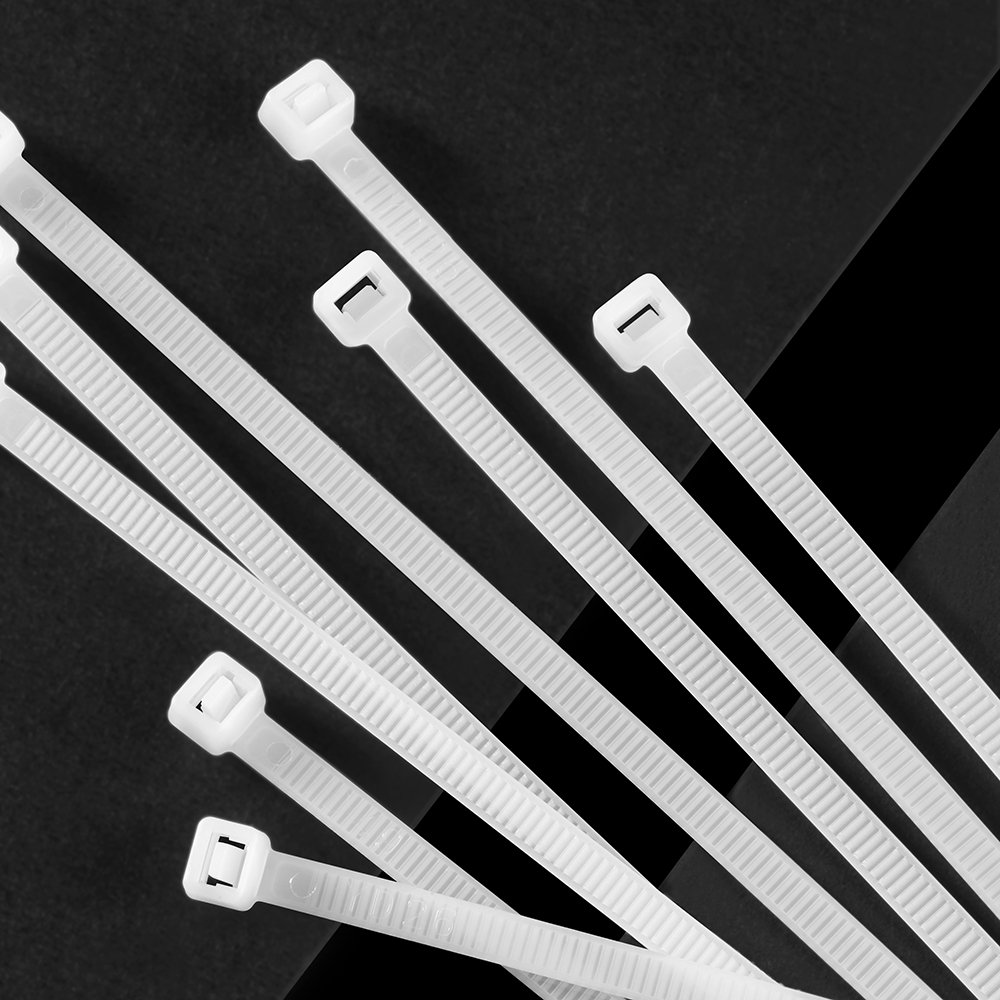 Best Selling Anti-slip Strong Durable Black White Custom Wire Wrap Plastic Nylon 66 Cable Tie